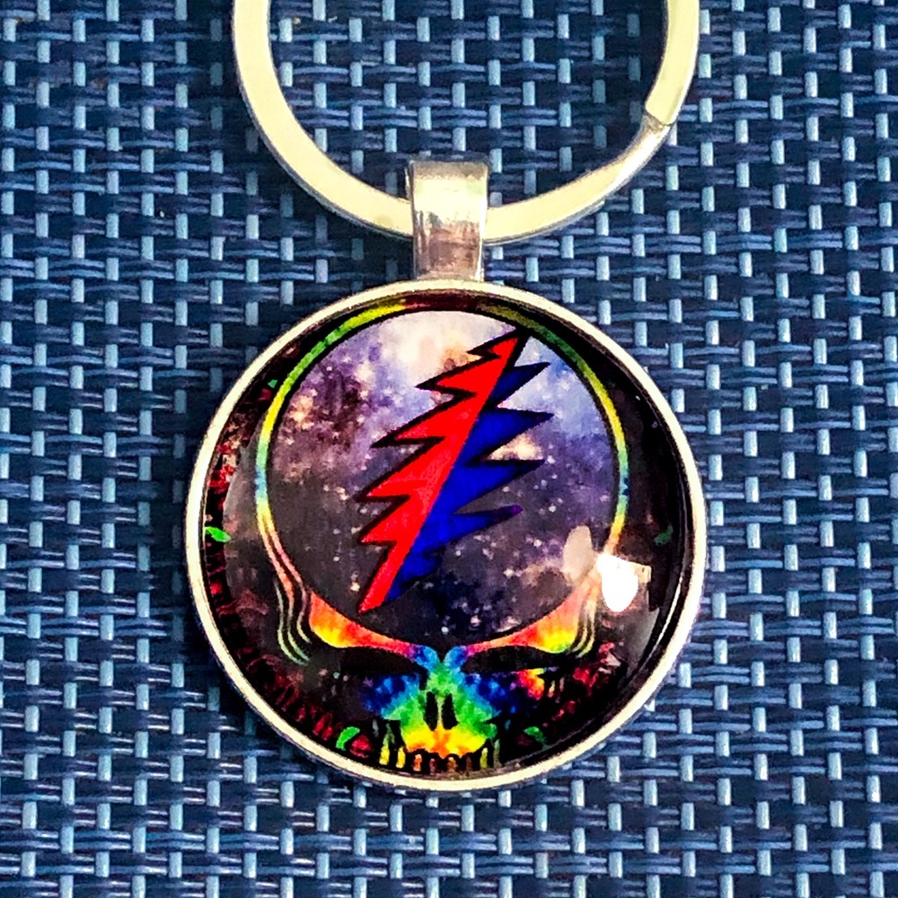 GRATEFUL DEAD Keychain Space Your Face Keychain | BUYITWHENFOUND Custom Made